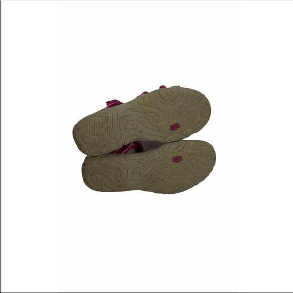 Teva Pink Strappy Sandals Style 6096 Size 4 - Picture 5 of 6